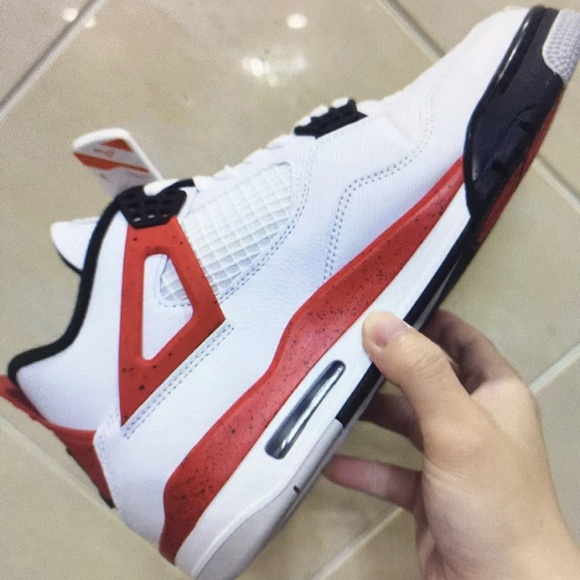 Air Jordan 4 Retro Red Cement - Picture 1 of 3